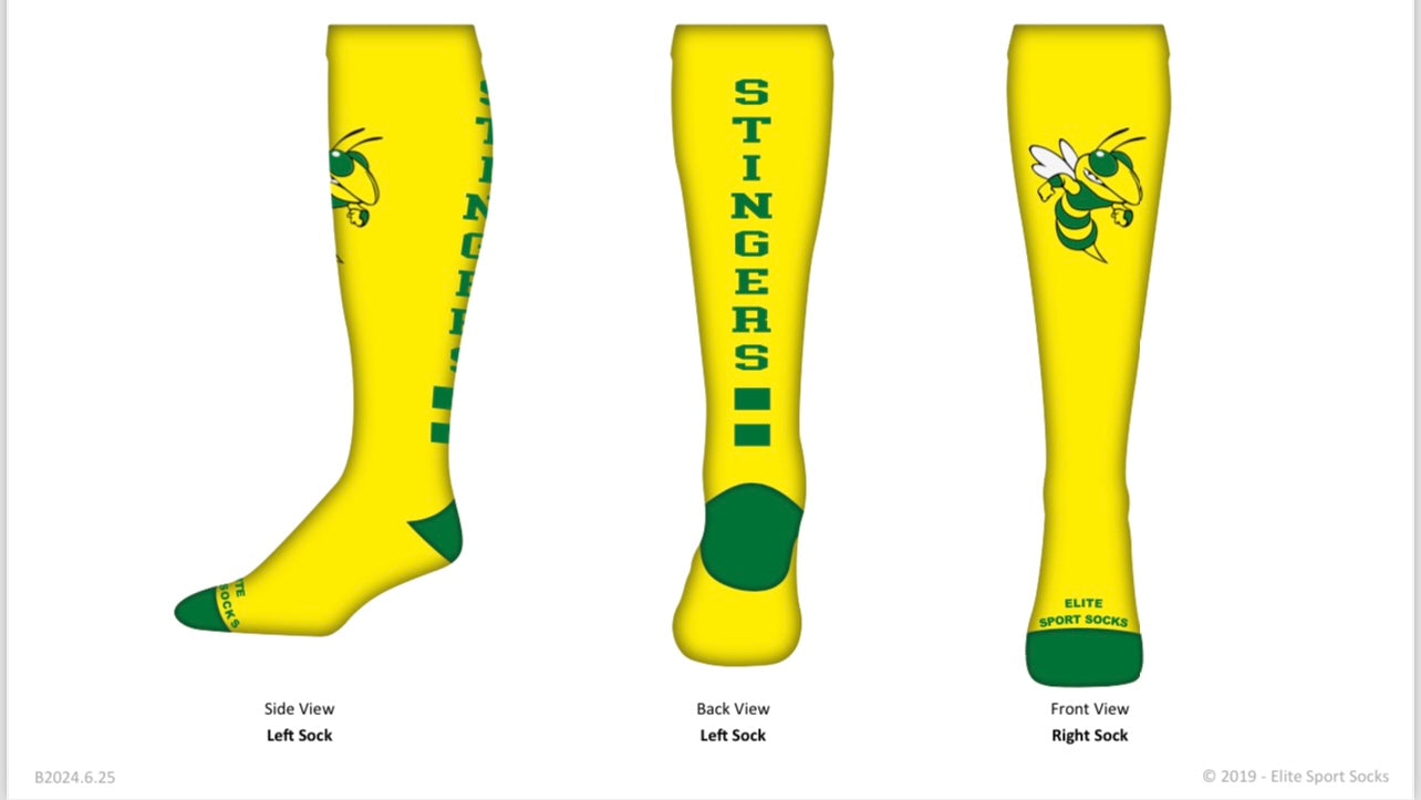 Knee high spirit wear socks