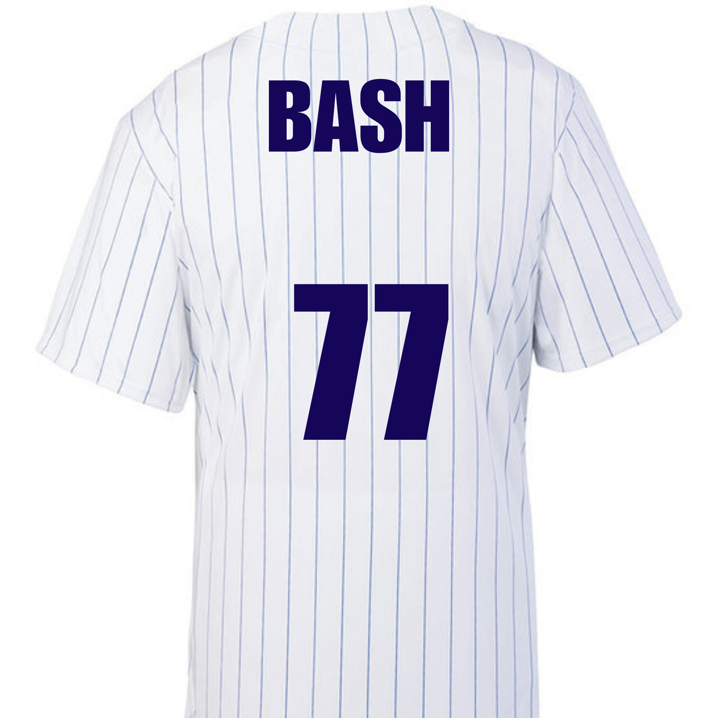 Velocity Pinstripe Full Button Jersey