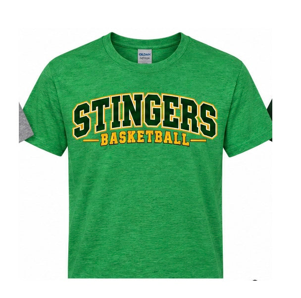 STINGERS Varsity Basketball - Short Sleeve T-Shirt