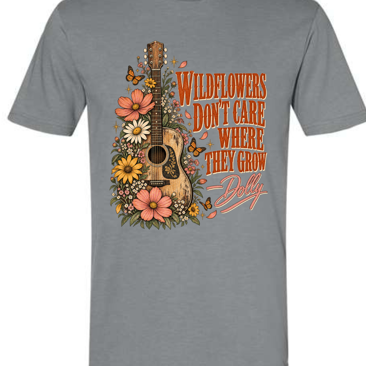 Wildflowers Don’t Care Where They Grow