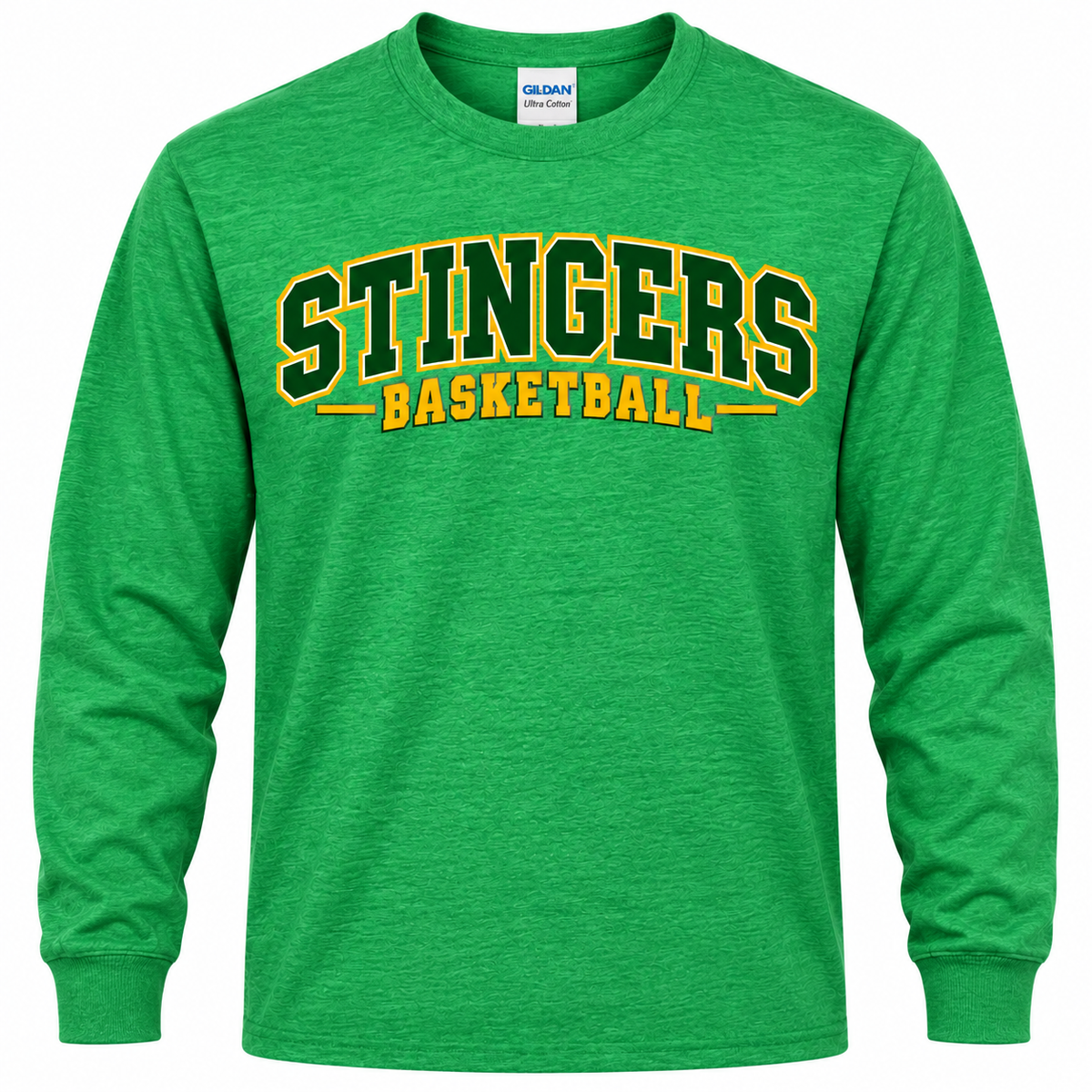 STINGERS Varsity Basketball - Long Sleeve T-Shirt