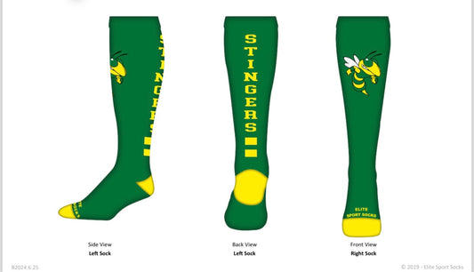 Knee high spirit wear socks