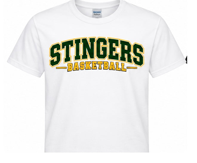 STINGERS Varsity Basketball - Short Sleeve T-Shirt