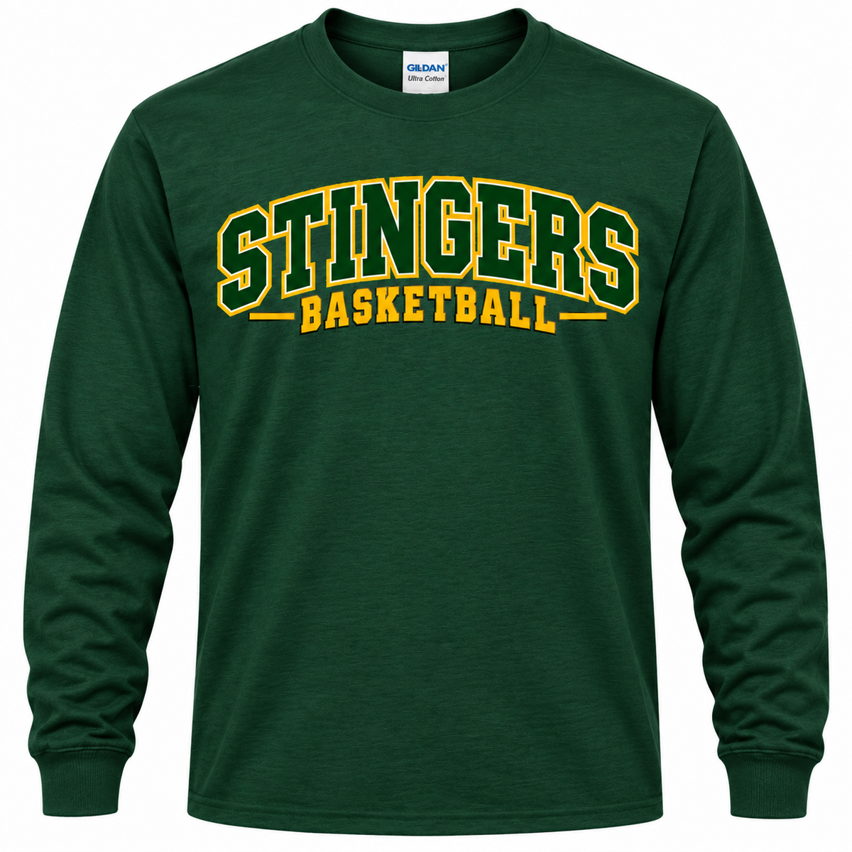STINGERS Varsity Basketball - Long Sleeve T-Shirt