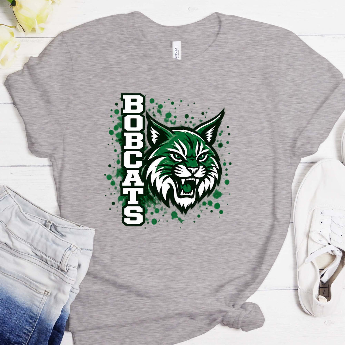 Bobcats Mascot Splatter | Elderton PTO Fundraiser