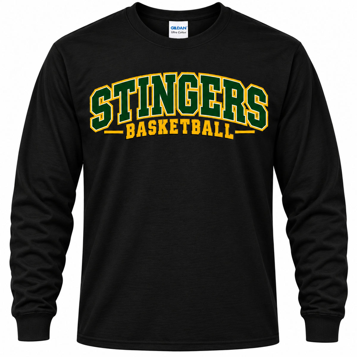 STINGERS Varsity Basketball - Long Sleeve T-Shirt