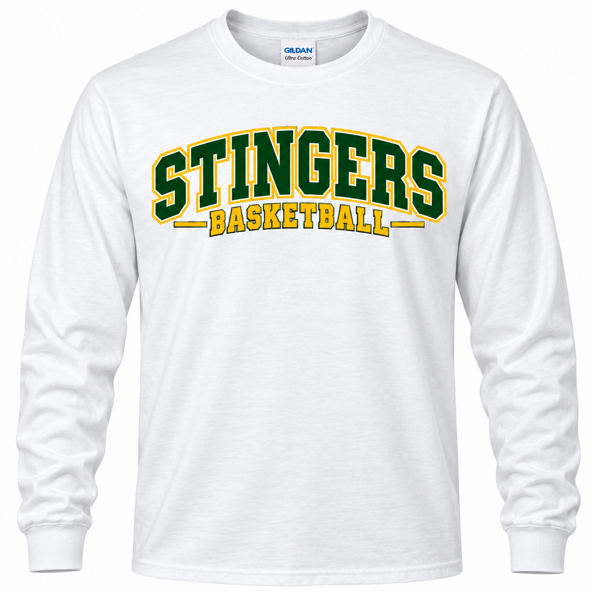 STINGERS Varsity Basketball - Long Sleeve T-Shirt
